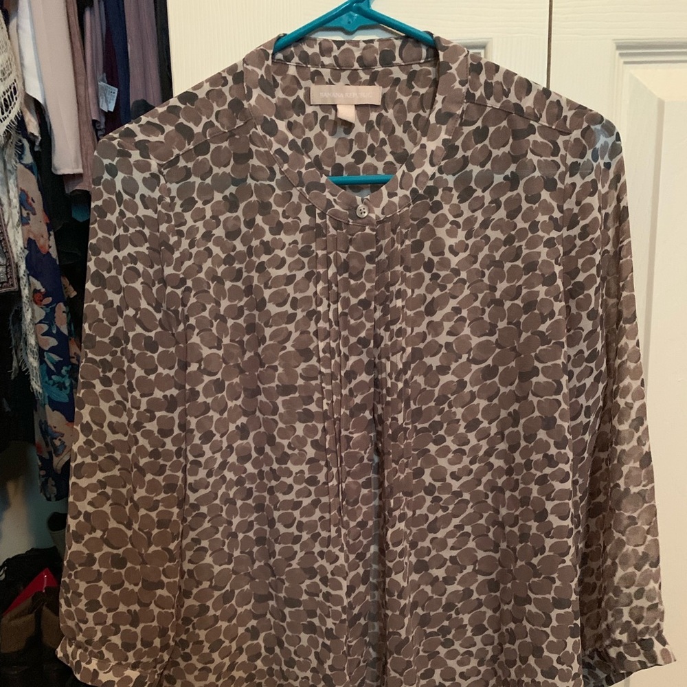 Banana republic blouse